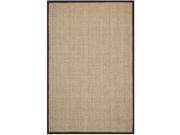 Safavieh Natural Fiber Natural Dark Brown Sisal Sea Grass Rug 8 x 10