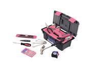 Apollo 53 Piece Tool Kit with Box Pink