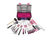 Apollo 170 Piece Tool with Pink Tool Box