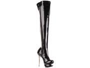 Pleaser BLONDIE 3000 Women s Stiletto Heel Dual Platform Thigh high Boots