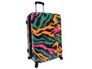 Traveler s Choice Colorful Camouflage 29 inch Hardside Expandable Spinner Luggage