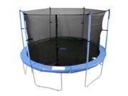 16 inch 6 pole Trampoline Enclosure Net For Round Frame Poles Not Included