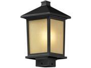 Z Lite Outdoor Post Light in Oil Rubbed Bronze 537PHM ORB
