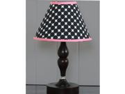 Black and White Flower Lamp Shade