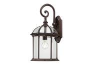 Nuvo Boxwood 1 light Rustic Bronze 19 inch Wall Sconce