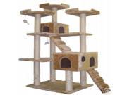 Go Pet Club Jungle Gym Cat Tree Ladders and Posts Pet Furniture
