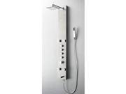 Fresca Pavia Silver Thermostatic Shower Massage Panel