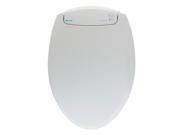 LumaWarm Round White Heated Nightlight Toilet Seat