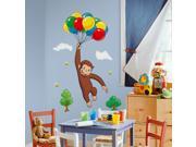 Curious George Peel Stick Giant Wall Decal