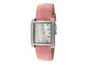 Peugeot Women s Pink Leather Strap Watch