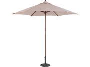 TropiShade 9 foot Beige Umbrella Shade