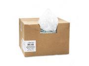 Clear Low Density Can Liners 40 45gal .63 Mil 40 x 46 Clear 250 Carton