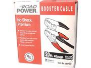 Coleman Cable Black 4 gauge Booster Cable