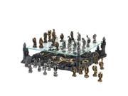 Black Dragon Chess Set