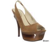 Pleaser Day Night Women s Deluxe 653 Suede Cut out Slingback Heels