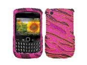 INSTEN Diamond Phone Case Cover for RIM Blackberry Curve 8520 8530 9300 9330 3G