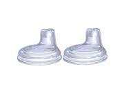 Nuby Soft Silicone No Spill Replacement Spouts Pack of 2