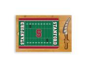 Picnic Time Stanford University Cardinal Icon Cheese Tray