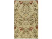 St. Joseph Sand Floral Hand-tufted Wool Rug (8' x 10') St. Joseph Sand Floral Hand-tufted Wool Rug (8' x 10')