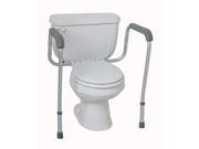 FOLDABLE TOILET SAFETY RAIL MEDLINE Home First Aid Medical Aids MDS86100RF