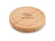 Picnic Time Denver Broncos Brie Cheese Board Set