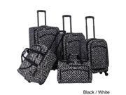 American Flyer Astor Collection 5 piece Spinner Luggage Set