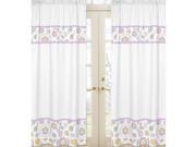 Suzanna Floral 84 inch Curtain Panel Pair