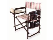 Picnic Time Folding Sports Chair with Side Table