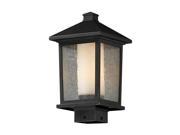 Z Lite Outdoor Post Light in Oil Rubbed Bronze 538PHM ORB
