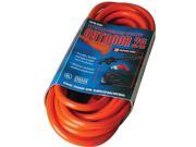 Coleman Cable Orange Heavy Duty Extension Cord 25 Foot