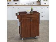 Cuisine Cart Cherry Finish with Cherry Top