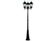 Z Lite Outdoor Post Light in Black 522MP3 BK