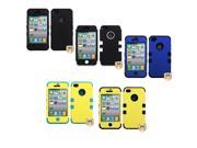 INSTEN Hybrid Protector Cover for Apple iPhone 4S 4