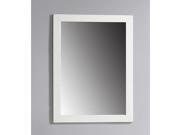 Windham 22 x 30 White Bath Vanity Decor Mirror
