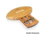 Picnic Time Quarterback Cheese Board Set National Football Conference