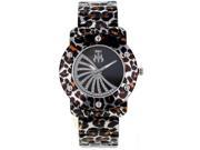 Jivago Women s Feline Watch with Mother of pearl Dial