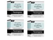 Neutrogena Ultra Gentle 1.7 ounce Soothing Cream Pack of 4