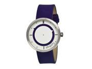 Simplify Men s 0708 The 700 Purple Leather Strap Watch