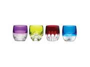 Waterford Mixology Double Old Fashioned in Mixed Colors Set of 4