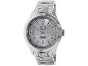 Marc Ecko Men s The King E15064G2 Silver Stainless Steel and Silver Dial Quartz Watch