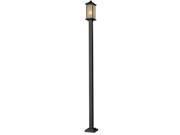 Z Lite Tinted Outdoor Post Light