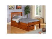 Twin Contempo Bed Dual Underbed Drawers