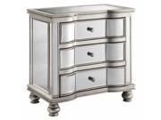Invermere 3 drawer Mirrored Accent Chest