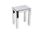 Ave Six Reflections Mirrored Accent Table