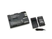 Camera Battery and Charger for Canon Rebel EOS 20D 30D 40D D60 G5
