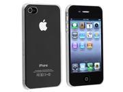 INSTEN Clear Snap on Slim fit Phone Case Cover for Apple iPhone 4 4S