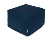 Indoor Outdoor Majestic Home Goods Solid Large Ottoman