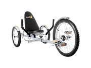 Mobo Triton Pro The Ultimate Adult Three Wheeled Silver Cruiser