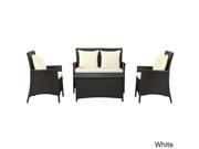 Flourish 4 piece Outdoor Wicker Rattan Set