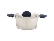 Stacca Blue 10 inch Covered Stock Pot